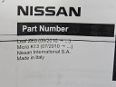 NOUVEAU BAGUETTES REVÊTEMENTS RÉTROVISEURS PORTES NISSAN MICRA IV K13 LEAF ZE0 SILVERphoto 13