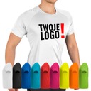 ТЕРМОАКТИВНАЯ СПОРТИВНАЯ ФУТБОЛКА ДЛЯ БЕГА С ПРИНТОМ ВАШЕГО ЛОГОТИПА