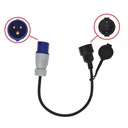 Адаптер CEE, розетка Schuko, переходной кабель