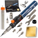 ГАЗОВЫЙ ПАЯЛОК FERM 135ВТ ГОРЕЛКА + НАБОР