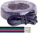 Кабель Многожильный RGB 22AWG 1м 4х0,35мм Светодиодная лента