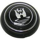 Серебряная пуговица с рожком Вольфсбург VW GARBUS -59