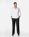Элегантные деловые мужские черные тканевые костюмные брюки 038LY W50