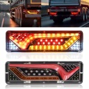 ФАРИ ЗАДНІ КОМБІНОВАНІ LED (СВІТЛОДІОД) 12V 24V TK-5-1 2ШТ ПЛАВАЮЧИЙ ПОВОРОТНИК  фото 13