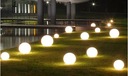 Садовая лампа LED SOLAR шаровые солнечные садовые лампы белые 10 СМ для сада