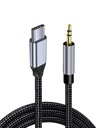 Kabel Aux USB C do 3,5 mm o długości 1 m do konwertera typu C