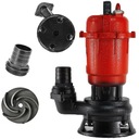 НАСОС ДЛЯ ЧИСТОЙ ВОДЫ, Септик, грязная цистерна, с измельчителем, погружной, прочный
