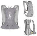 Рюкзак для велосипеда для бега с водным пузырем на 12 л, серый NILS