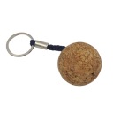 Брелок для ключей из пробки