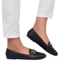 ЧЕРНЫЕ ЖЕНСКИЕ МОКАСИНЫ GOPPETA 37