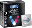 Презервативы DUREX MUTUAL PLEASURE с удлинителем, 3 шт., ребристые язычки