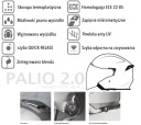ШОЛОМ ORIGINE PALIO 2.0 SOLID WHITE GLOSS XL  фото 9