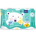 ТУАЛЕТНАЯ БУМАГА BELLA NO1 Детская увлажненная 52 шт.