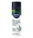 NIVEA MEN SENSITIVE PRO Пена для бритья с конопляным маслом 200мл