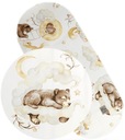 ПРОСТЫНЬ ДЛЯ КОЛЯСКИ GONDOL BASKET 80X38 BEIGE BEAR