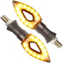 СВЕТОДИОДНЫЕ ПОВОРОТЫ МОТОЦИКЛА 12 светодиодов 2 шт.