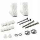 Zestaw Do Zestaw do mocowanie WC półpostumentu śruby kątoweWc Kątowy