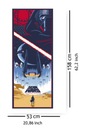 Star Wars Gwiezdne Wojny Przebudzenie Mocy plakat Szerokość produktu 53 cm