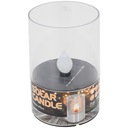 Lampion solarny świeca led tealight znicz słoneczny zmierzchowy wkład