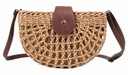 Сумка на плечо BOHO BASKET HALF MOON WOVED