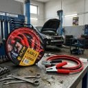 CÂBLE DÉMARRAGE CONDUITES DE DÉRIVATION VERS BATTERIE 1200A 4,5M ULFUR SOLIDE PUISSANTphoto 11