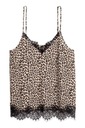 Атласный топ H&M, размер 34 XS