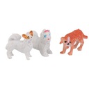12 sztuk plastikowy pies zwierzę domowe figurka zwierzątko sklep wystawowy manekiny Model psa zabawki Płeć chłopcy