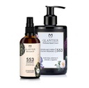 Zestaw Glantier Olejek Pielęgnacyjny 100ml 553 + Krem do rąk 300ml 553