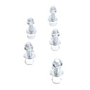 5 ШТУК M10X45MM L TRACK DOUBLE LUG GWINTOWANA ГАЙКА KOLKA DO ПРИЧЕПИ ЛІЖКА ВАНТАЖІВКИ  фото 6