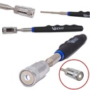 CHWYTAK MAGNETYCZNY TELESKOPOWY + LED 16-80cm REGULOWANY