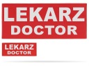 НАБОР КРАСНЫХ НАШИВОК DOCTOR REFLECTIVES