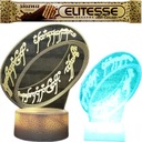 ПРЕМИУМ светильник Властелин колец СУПЕР ЛАМПА 3D LED USB RING RGB MP092