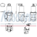 NISSENS VANNE EGR ALFA ROMEO MITO FIAT 500 500 C BRAVA BRAVO I DOBLOphoto 15