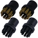 ZESTAW SZCZOTEK do PAROWNICY KARCHER SC 1 2 3 4 5 OKRĄGŁA SZCZOTKA DO FUG