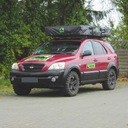 NAMIOT DE TECHO WILD CAMP MISSISIPI II 160 VERDE 3-4 OS. AL TECHO COCHE 