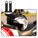 1 PAIRING CZARNEGO ZELAZNEGO PIERSCIENIA DO HELMET VERSATILE BELT MOTORCYCLE BEZPIECZNE FASTENERS  photo 14