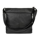 Dámska kožená kabelka čierna poštárka Beltimore X95 čierna Hmotnosť (s balením) 0.5 kg
