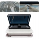 VITRE TOITS 28*28CM 12V VERS REMORQUE KEMPINGOWYCH I KAMPEROW SWIATLEM LEDphoto 6