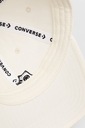 Converse čiapka béžová farba s aplikáciou 10023501.A02-Egret 10023501.A02 Dominujúca farba biela
