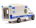 Samochód policja światło dźwięk policyjny furgon Wiek dziecka 3 lata +