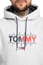 TOMMY JEANS PÁNSKA MIKINA S KAPUCŇOU ŠEDÁ XXL Model DM0DM11630-PJ4