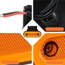 ФАРА ГАБАРИТ LED (СВІТЛОДІОД) 12-24V ВОДОСТІЙКИЙ КОЛІР ПОМАРАНЧ NA TIRA ПОВОРОТНИК 10  (18120771867) фото min 13