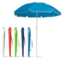 Садовый пляжный зонт, складной, синий, УФ-свет.