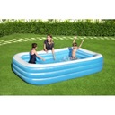 Detský bazén do záhrady 6+ Nafukovací 3 krúžky 305x183x56cm BESTWAY Druh nafukovací