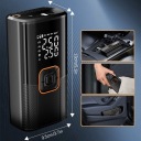 БЕСПРОВОДНАЯ НАСОС ЕЛЕКТРИЧЕСКАЯ КОМПРЕССОР АВТО ВЕЛОСИПЕДНЫЙ 3000 MAH  фото 6