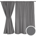 ВОДОНЕПРОНИЦАЕМАЯ САДОВАЯ ШТОРА ДЛЯ ТЕРРАСЫ, ТУННЕЛЬ, 155x250 серый