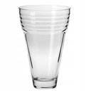 Krosno Ребристая коническая ваза, 30 см