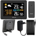 БЕСПРОВОДНАЯ ПОГОДНАЯ СТАНЦИЯ ГИГРОМЕТР НАРУЖНЫЙ ТЕРМОМЕТР ДАТЧИК ПОГОДЫ