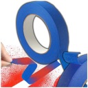 СИНЯЯ МАКРАСОЧНАЯ ЛЕНТА 24х20М БУМАГА СИНИЕ ЛЕНТЫ