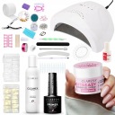 Набор для создания геля 12 г CLARESA праймер-лампа для кончиков ногтей
